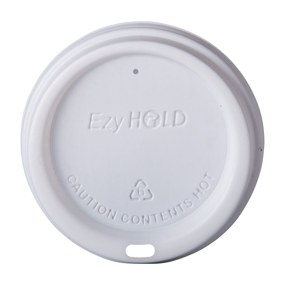 Perfect Pack 12oz Dome Lid (90mm) - White x 1000