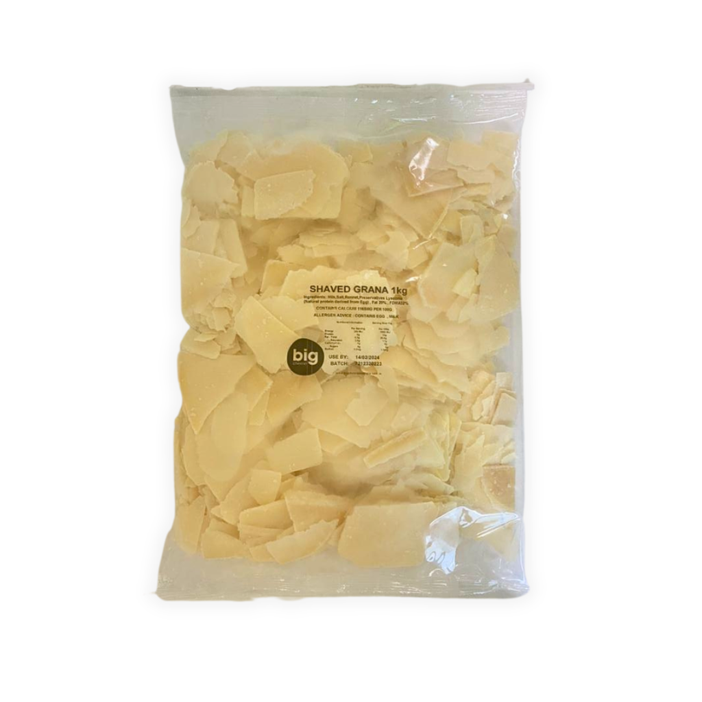 BIG CHEESE SHAVED PARMESAN 1KG (5) [U]