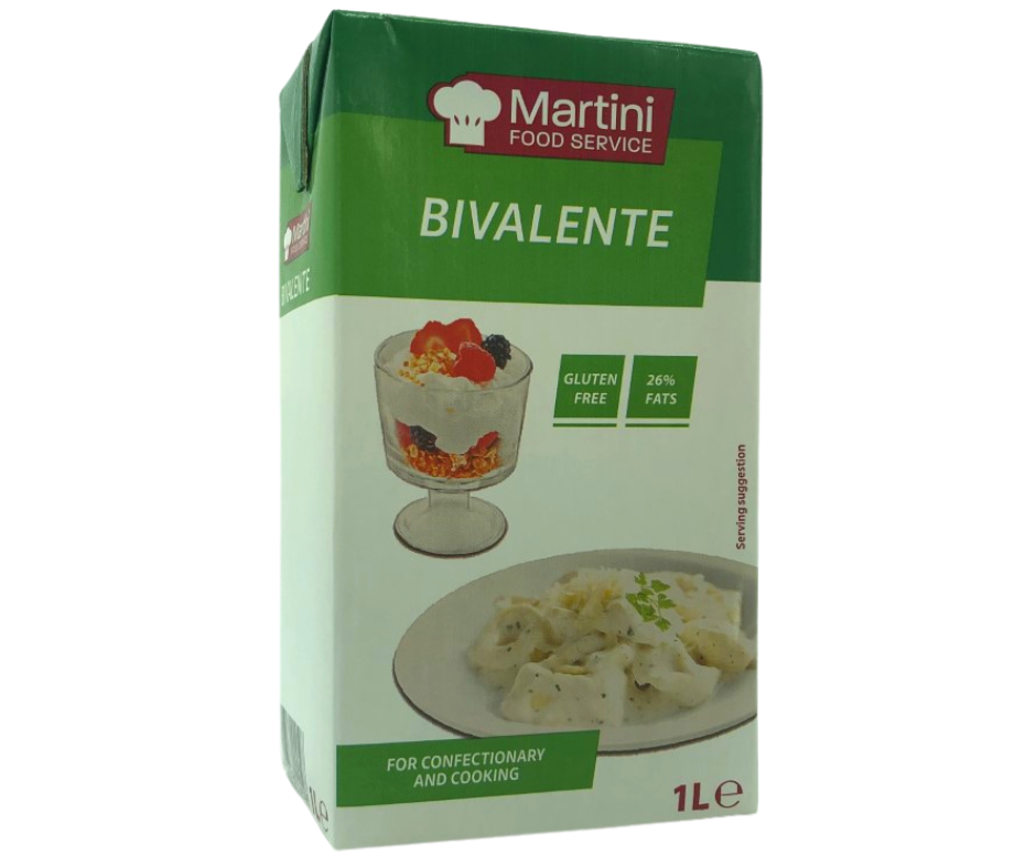 BIVALENTE UHT CREAM COOKING & WHIPPING 1LT