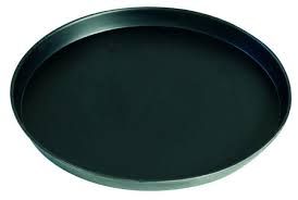 BLUE IRON ROUND PIZZA PAN 34CM