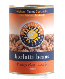 BORLOTTI BEANS 400GM