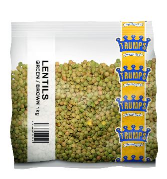 BROWN GREEN LENTILS 1KG