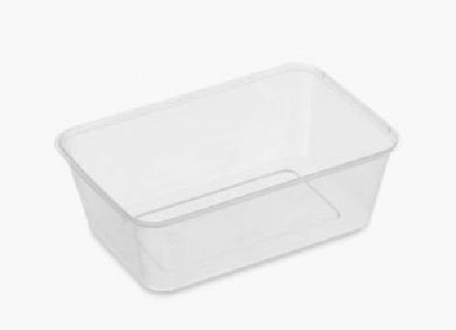 CAPRI PLASTIC RECTANGULAR CONTAINERS 750ML  X 50