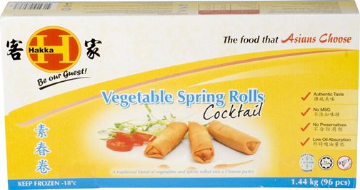 COCKTAIL SPRINGROLLS 15GM X 96