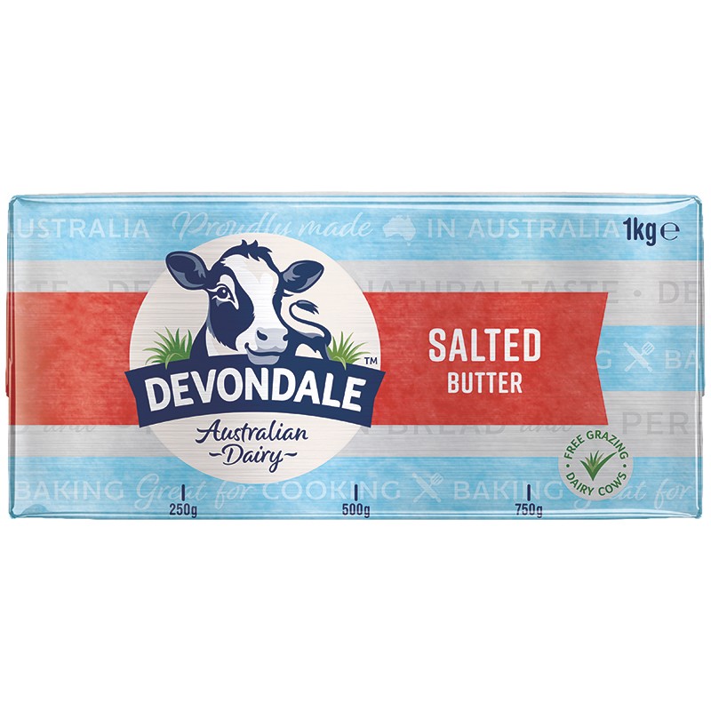 Devondale SALTED BUTTER 1KG