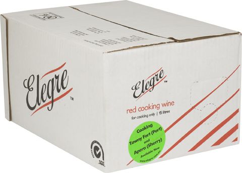 ELEGRE DRY RED COOKING WINE 15LT