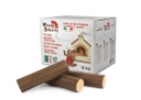 [WOODYBRIKETTS] COMPRESSED BEECHWOOD LOGS FOR PIZZA OVEN 15KG