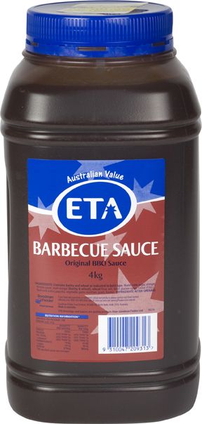 ETA BARBEQUE SAUCE 4LT