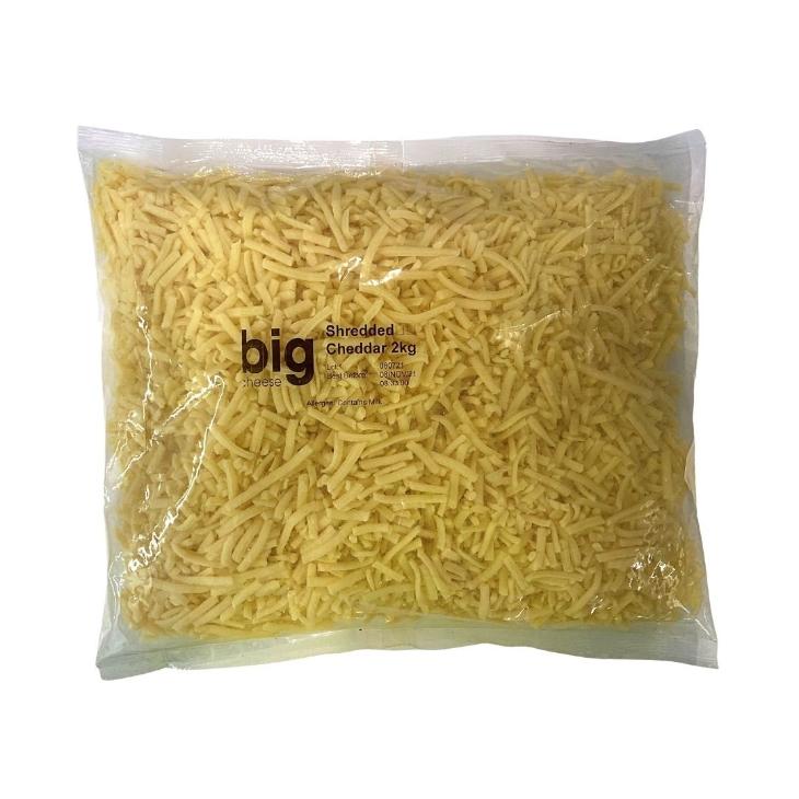 FINE SHREDDED TASTY CHEDDAR 1KG