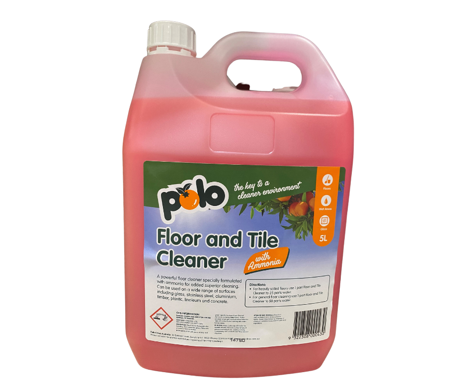 FLOOR & TILE CLEANER WITH AMMONIA 5LT