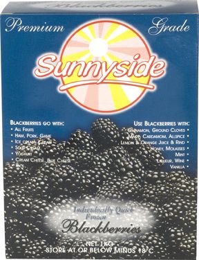 FROZEN BLACKBERRIES 1KG (12)