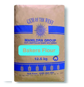 MANILDRA GEM OF THE WEST  BAKERS FLOUR 12.5KG