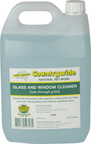 GLASS BOTTLE WASH CLEANER 5LT