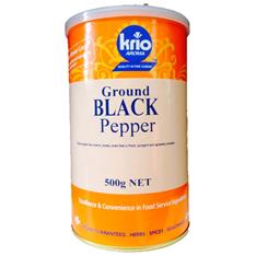 GROUND BLACK PEPPER 1KG