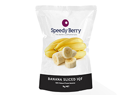 IQF BANANA SLICES 1KG