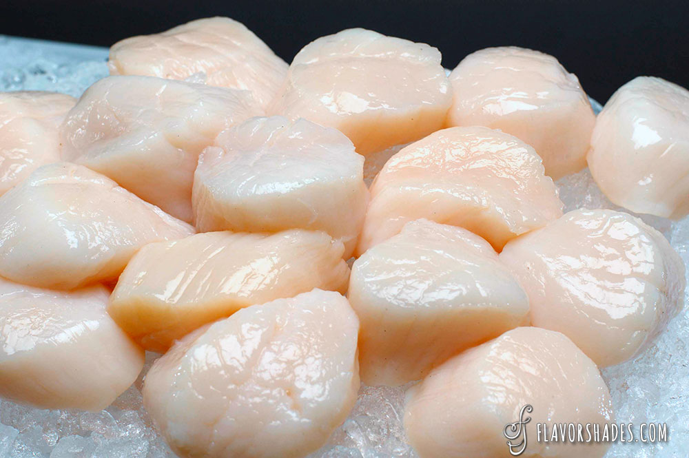 IQF ROE-OFF SCALLOPS 20/30 1KG