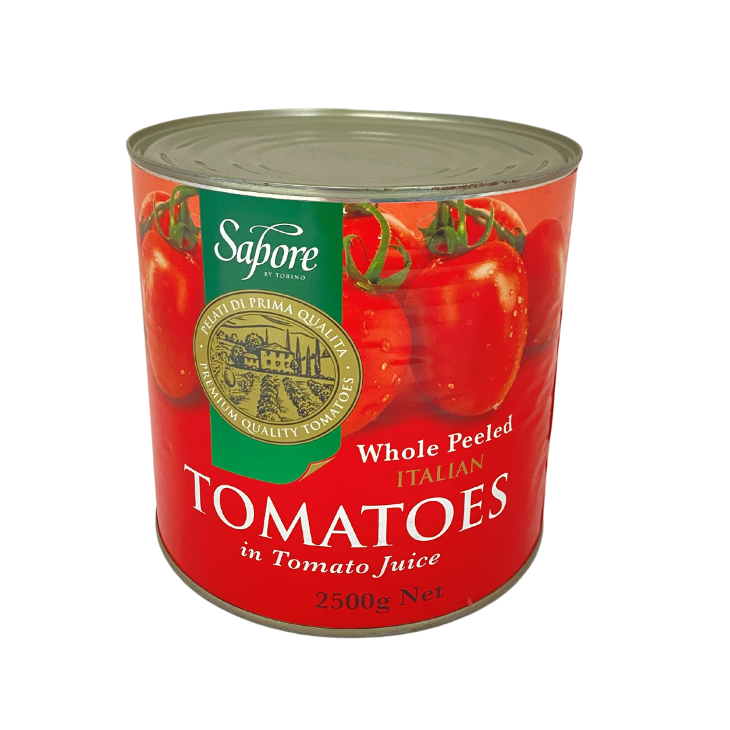 ITALIAN PEELED TOMATOES 2500GM x 6 [B]