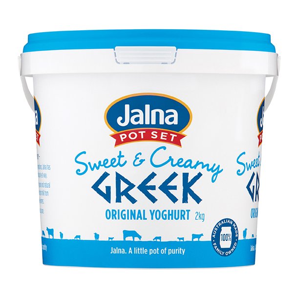 Jalna Sweet & Creamy Greek Yoghurt 2kg