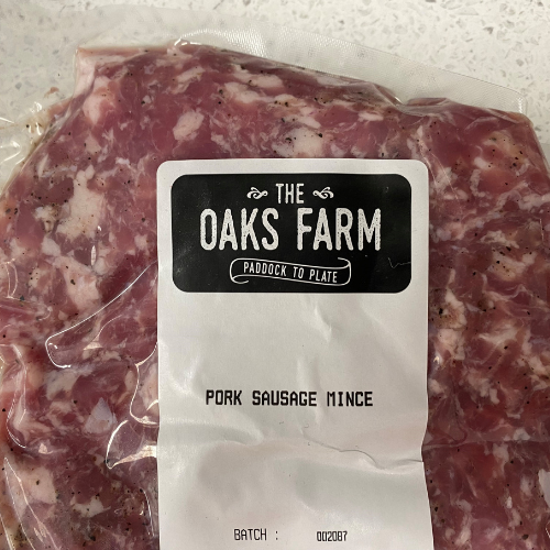 Fresh Pork Sausage Mince 5kg R/W