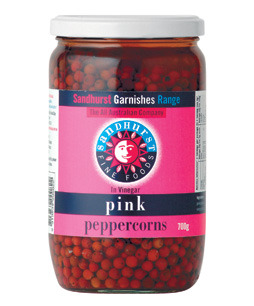 PINK PEPPERCORNS IN BRINE 720GM