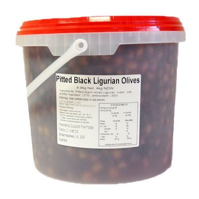 PITTED LIGURIAN OLIVES 5kg