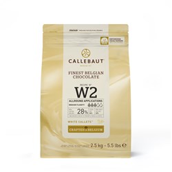 Callebaut White Chocolate 28% Buttons 2.5kg