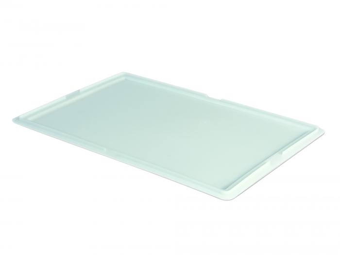 PLASTIC LID DOUGH BOX 40cm X 30cm