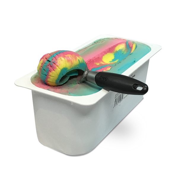 RAINBOW ICE CREAM 5LT TRAY