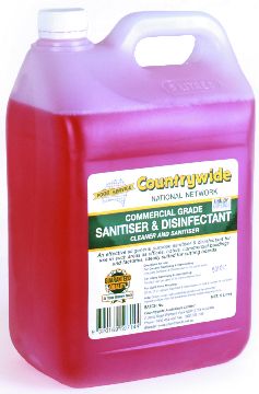 SANITISER & DISINFECTANT 5LT