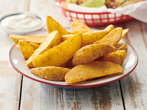 SEASONED POTATO WEDGES 6 x 2KG