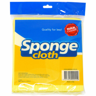 NAB CLEAN SPONGE CLOTH 6 PACK