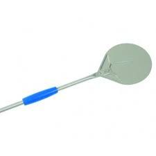 STAINLESS STEEL ROUND PIZZA PEEL 20CM - 150CM HANDLE