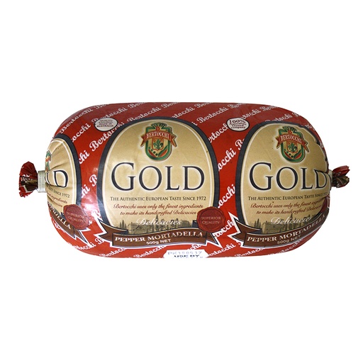 [BERMORPEP500] bertocchi mortadella w pepper 10 x 500g [B]