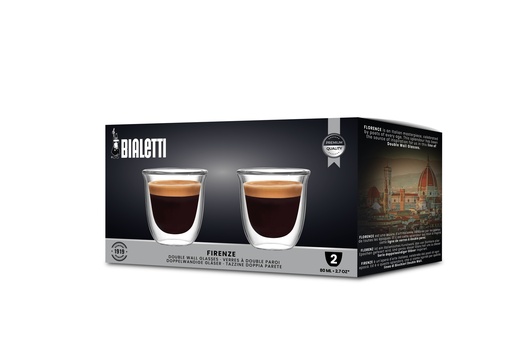 [BIADWGLAFIR80] bialetti DBW013 firenze 80ml 2pc gift set * (6) [B]