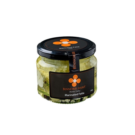 [BINFET300] bin dairy fetta marinated 300g [U]