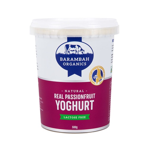 [BOYOGPAS500] bo yoghurt passionfruit 500g (6) [U]