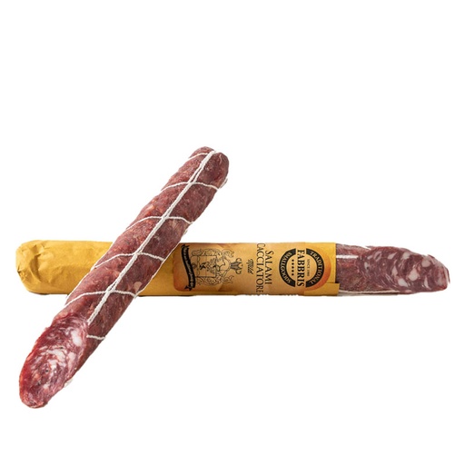 [FABCACMIL400] fabbris cacciatore salami in carta mild 400g (20) [U]