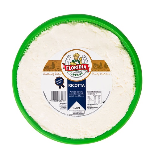 [FLORIC1] floridia ricotta 1kg [U]