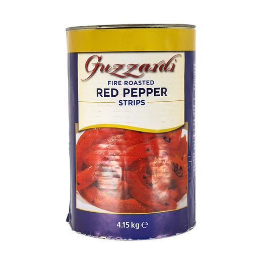 [GUZCAPCHASTR4.2] guzz capsicum chargrld strips 4.2kg(3)[U]