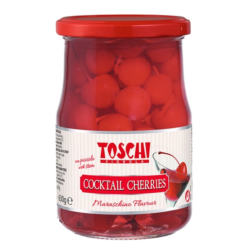 [TOSCHERED630] toschi N76 red cherries 6 x 630g [B]