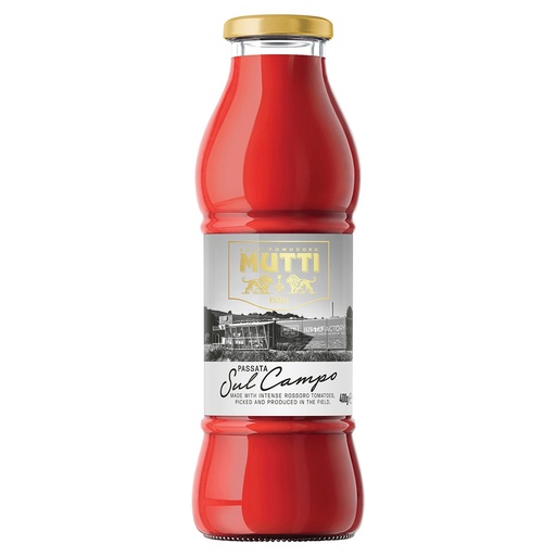 [MUTREGPASCAM] mutti regional passata sauce sul campo 6 x 400g [B]