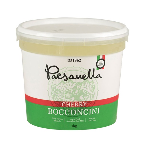 [PAECHEBOC1] paesanella CHERRY bocconcini 1kg (6) [U]