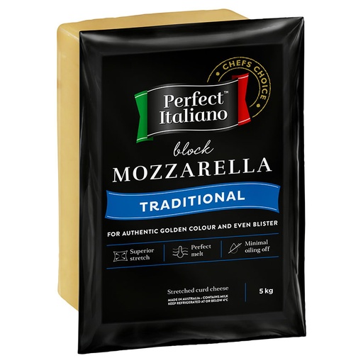 [PERMOZLOA5] perfect mozzarella loaf 2 x10kg [B]