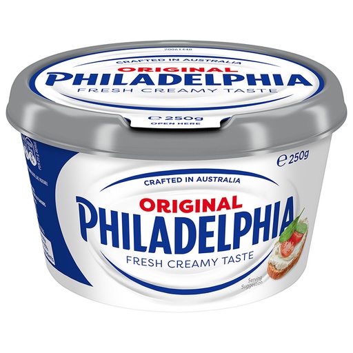 [PHICRECHE250] philadelphia cream cheese tub 12 x 250g [B]871430