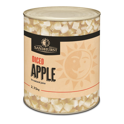 [SANAPPDIC] sandhurst apple diced a10 [U]