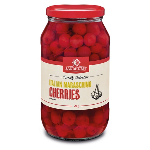 [SANCHEMAR2] sandhurst maraschino cherries 2kg[U]