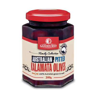 [SANOLIKALPIT300] shurst olives kalamata pitted 300g [B]