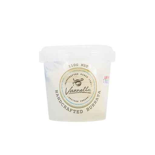 [VANBUR110] vannella burrata 110g (8) [B]