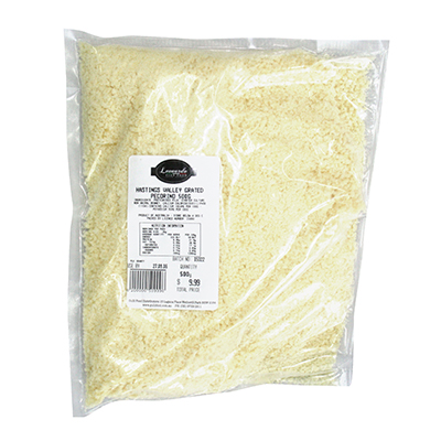 [HASPECGRA500] hasting valley pecorino grated 500g (16) [U]