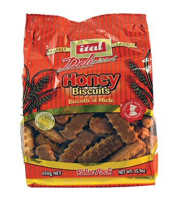 [ITABISHON] ital biscuit honey 10 x 450g* [B]